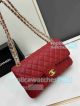 Copy Chane1 A01112 Red Cowhide Ball Pattern Handbag (2)_th.jpg